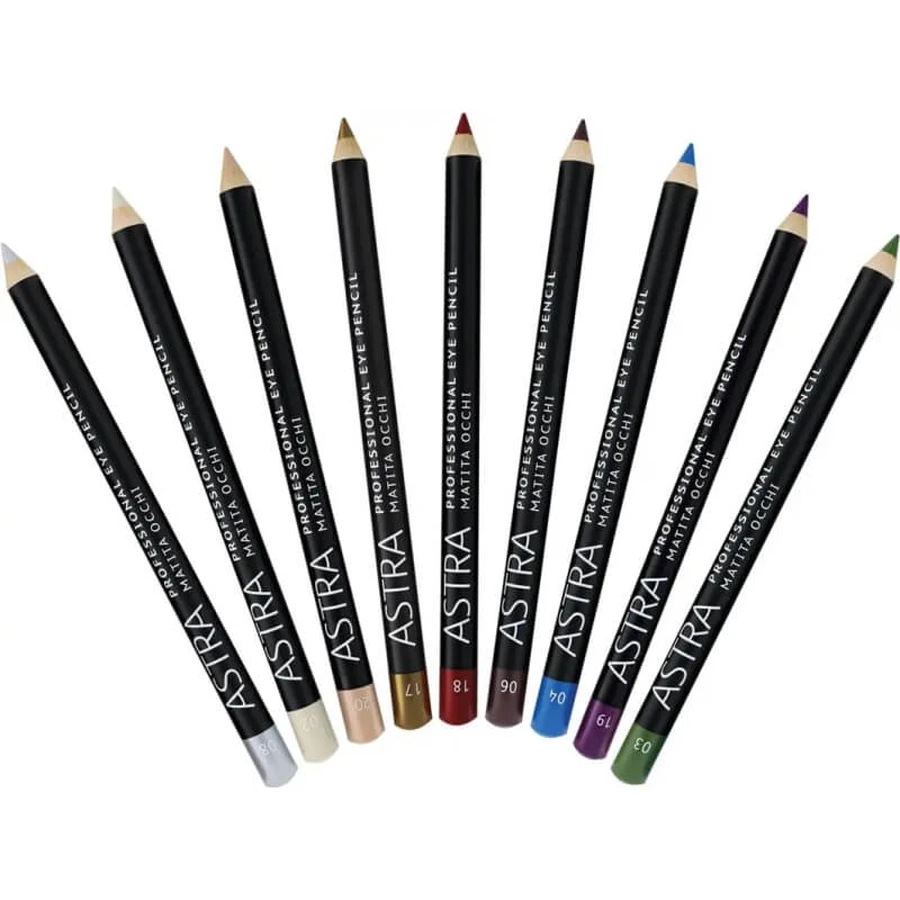 Astra Professional Eye Pencil - Long-Lasting Colored Eye Pencil No. 15 Wood