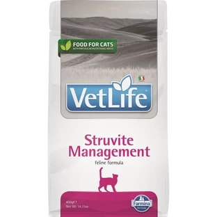 Farmina Vet Life Struvite Management – hrană dietetică completă pentru pisici, 400 g