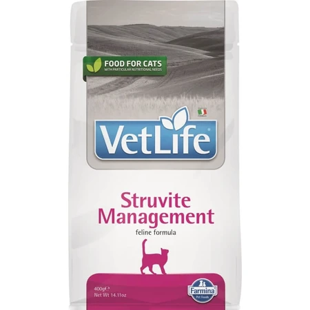 Farmina Vet Life Struvite Management – Alleinfuttermittel für Katzen, 400 g