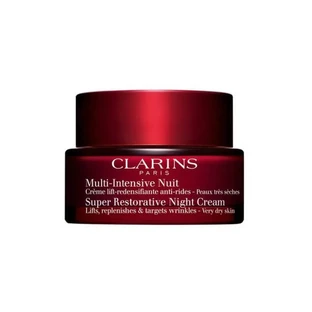 Clarins Multi-Intensive Nuit - Crème de nuit anti-rides pour peaux sèches, 50 ml