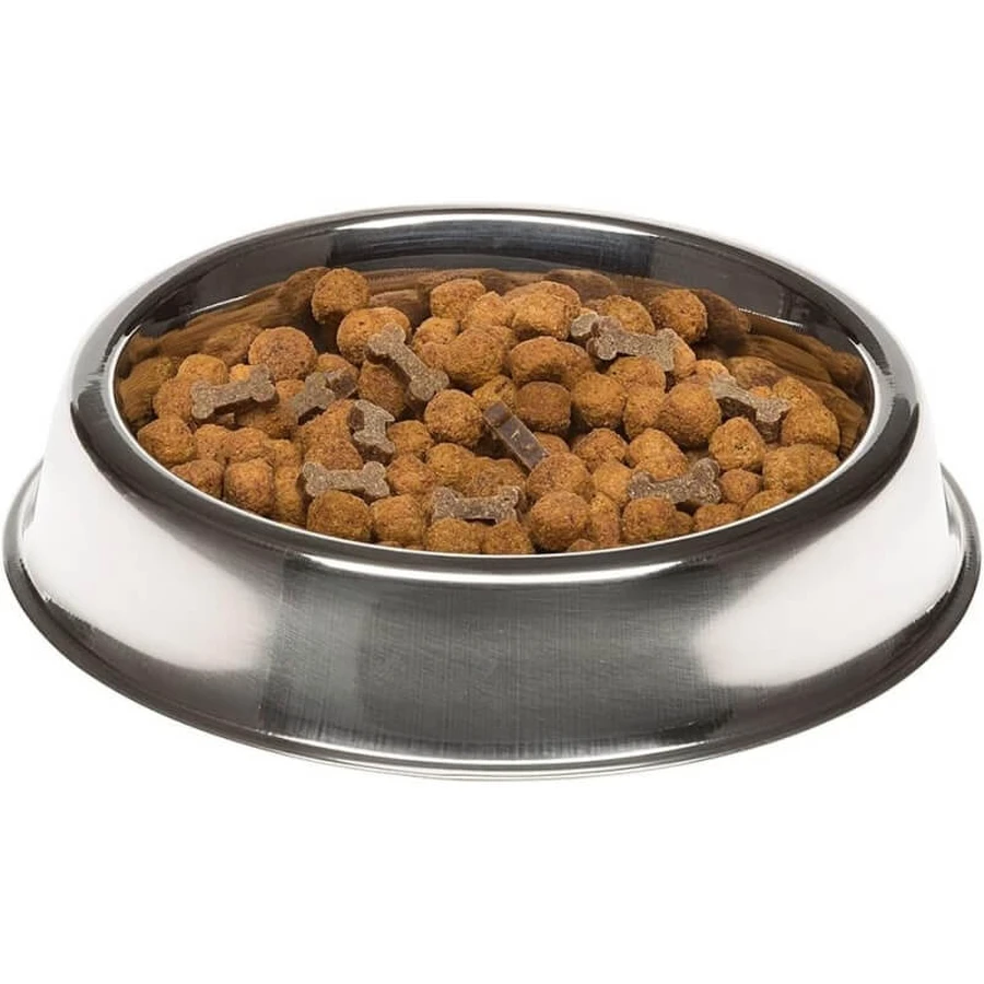 Ferplast Supernova - ciotola per cani e gatti in acciaio inox antiscivolo igienica bordo rialzato 2,7 lt