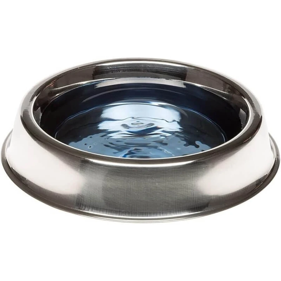 Ferplast Supernova - ciotola per cani e gatti in acciaio inox antiscivolo igienica bordo rialzato 2,7 lt