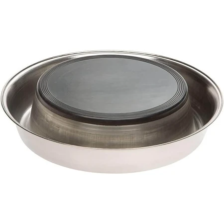 Ferplast Supernova - ciotola per cani e gatti in acciaio inox antiscivolo igienica bordo rialzato 2,7 lt