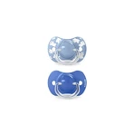Suavinex Wild & Free - 2 ergonomische fopspenen, 6–18 maanden, lichtblauw