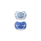 Suavinex Wild & Free - 2 ergonomische fopspenen, 6–18 maanden, lichtblauw