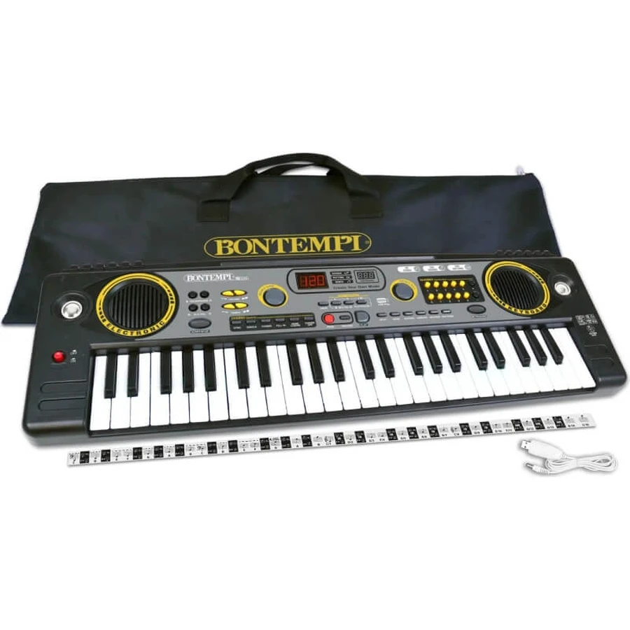 Bontempi 15 4920 Digitales Keyboard mit 49 Tasten