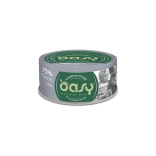 Oasy Wet Cat More Love Thunfisch – Ergänzungsfuttermittel für ausgewachsene Katzen, 70 g
