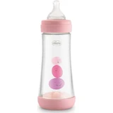 Chicco Perfect 5 - Biberon anti-colique à débit rapide, 300 ml, rose