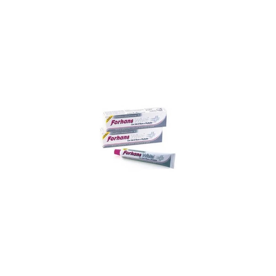 Pasta dentífrica blanqueadora «Forhans Triple-Action White», 75 ml (envase abollado)