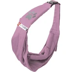 4 lazy legs Lezylag pink - fascia marsupio in tela di cotone 100% per cani e gatti max 15 kg