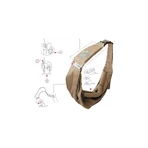 4 lazy legs Lezylag pink - fascia marsupio in tela di cotone 100% per cani e gatti max 15 kg