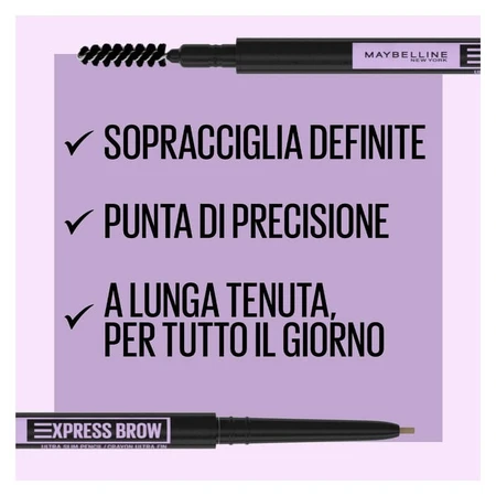 Maybelline Express Brow Ultra Slim - Eyebrow Pencil No. 02 Soft Brown