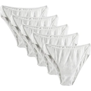 Salvaslips desechables de tela no tejida Jane, paquete de 5, talla (38-40)