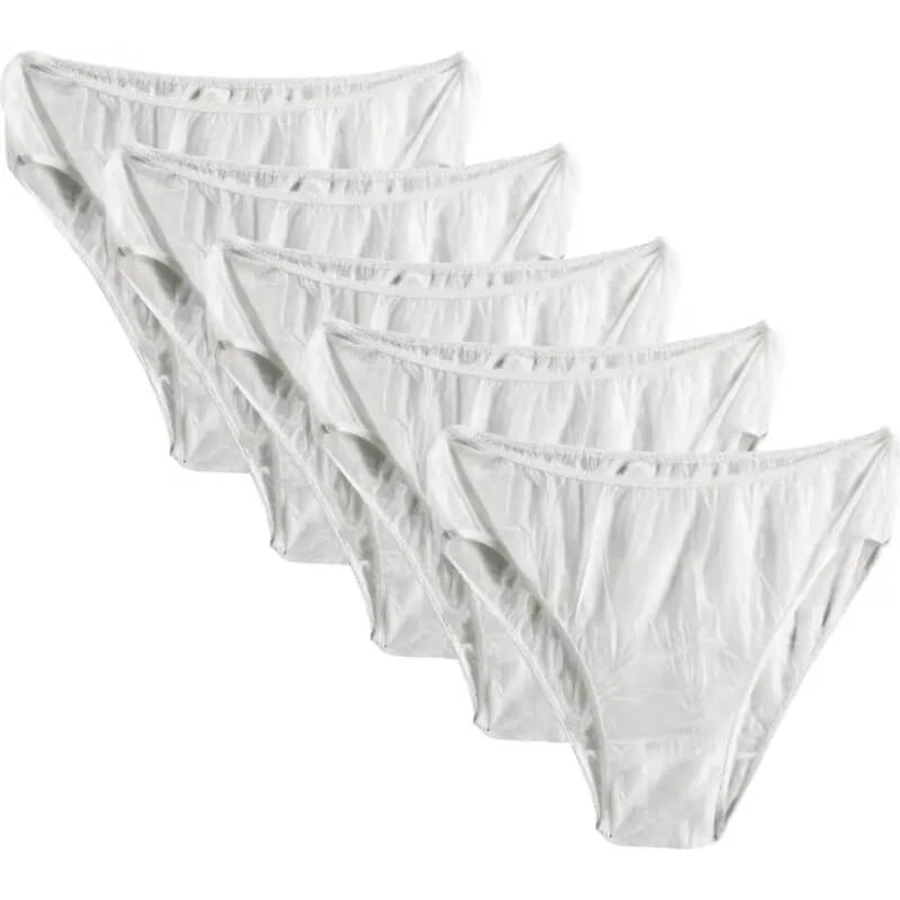 Salvaslips desechables de tela no tejida Jane, paquete de 5, talla (38-40)