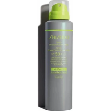 Shiseido SPF 50+ Onzichtbare sportzonnebrandspray, zeer hoge bescherming, 150 ml