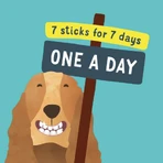 Edgard & Cooper Doggy Dental - Plant-Based Dental Sticks for Large Dogs, Strawberry and Mint, 255 g