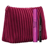 Set Pupa „Vamp!”: rimel volumizant Lash Extender + eyeliner ultra-precis Skinny Liner + poșetă din catifea