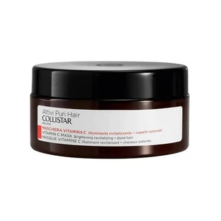 Collistar Pure Actives Hair - Mascarilla iluminadora con vitamina C, 200 ml