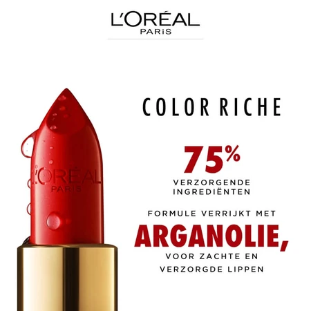 L'Oréal Paris Color Riche Satin – Satin-Lippenstift Nr. 300 Le Rouge Paris