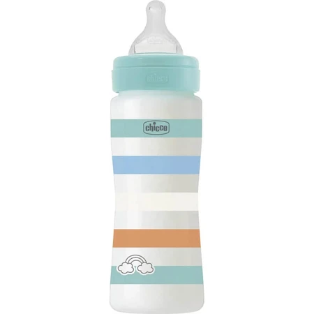 Chicco Well-being - Fast-Flow-fles van 330 ml - Lichtgroen