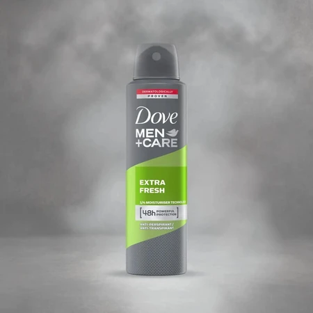 Dove Men+care Extra Fresh - Déodorant anti-transpirant en spray, 150 ml
