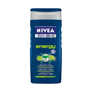 Gel de ducha Energy de Beiersdorf AG para hombre, 250 ml (etiqueta rayada)