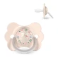 Suavinex Wonder Butterfly - Chupete de silicona SX Pro, 0-6 meses - Rosa