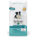Schesir Medium Puppy with Chicken - Complete Food for Medium-Sized Puppies, 12 kg