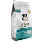 Schesir Medium Puppy au poulet - Aliment complet pour chiots de taille moyenne, 12 kg