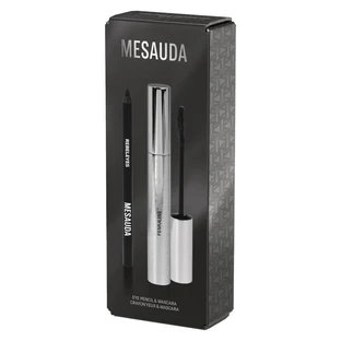 Kit de mascara pour femme Mesauda + crayon pour les yeux Rebeleyes n° 101 Spider