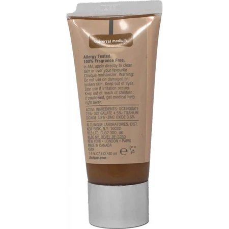 Clinique Moisture Surge - Crema hidratante con color SPF 25, n.º 04 Medium