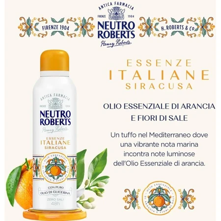 Neutro Roberts Syracuse - Deodorant-spray, 200 ml