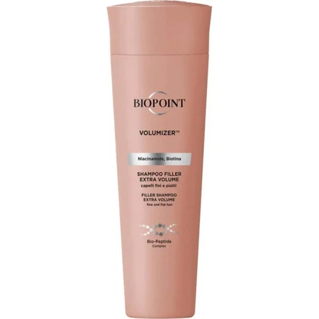Biopoint Volumizer - Champú voluminizador para cabello fino y sin volumen, 200 ml