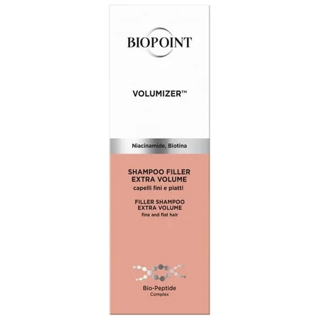 Biopoint Volumizer - Champú voluminizador para cabello fino y sin volumen, 200 ml