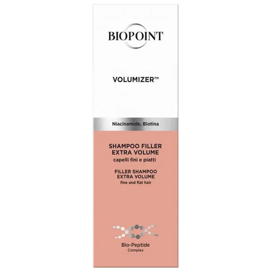 Biopoint Volumizer - Champú voluminizador para cabello fino y sin volumen, 200 ml