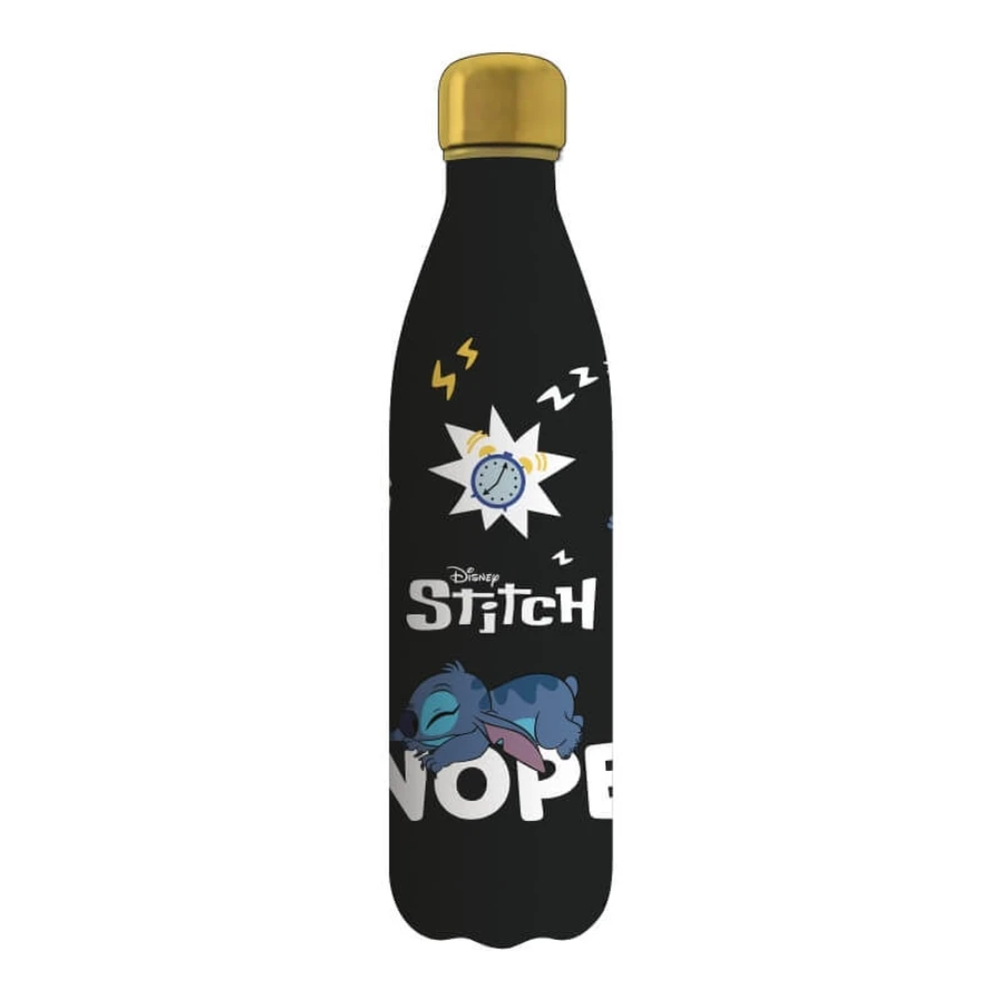 Seven Lilo &amp; Stitch – czarna butelka termiczna ze stali nierdzewnej o pojemności 500 ml: ceny i cechy