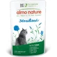 Almo Nature Sterilised Tuna – Alleinfuttermittel in Form von Nassfutter für sterilisierte erwachsene Katzen, 70 g