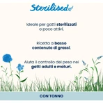 Almo Nature Sterilised Tuna – Alleinfuttermittel in Form von Nassfutter für sterilisierte erwachsene Katzen, 70 g