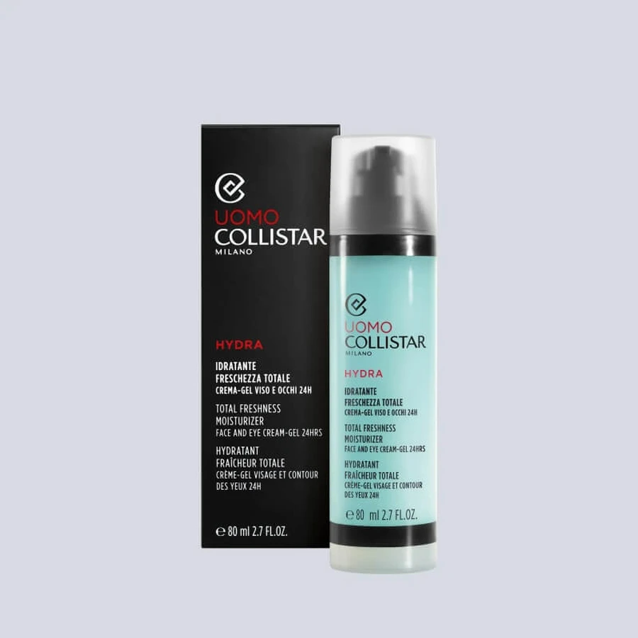 Collistar Hydra – Erfrischende und feuchtigkeitsspendende Gel-Creme für Gesicht und Augen, 80 ml