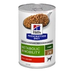 Hill’s Prescription Diet j/d Metabolic Mobility cu pui – hrană completă pentru câini adulți obezi și cu artroză, 370 g