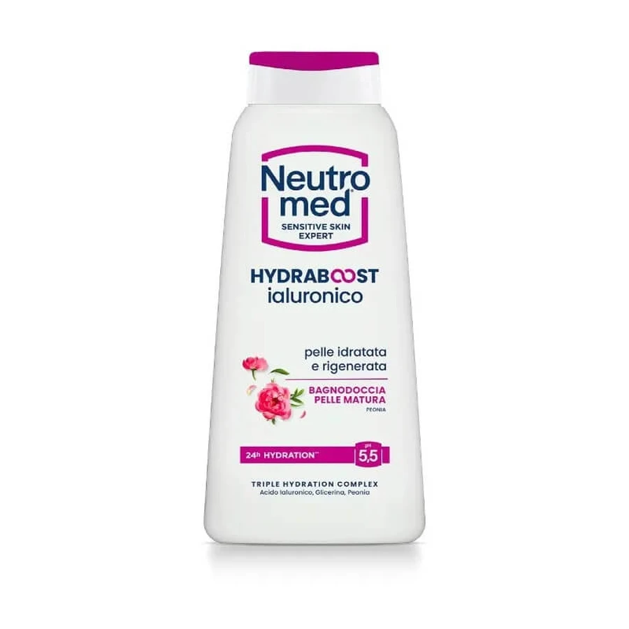 Neutromed Hydraboost à l'acide hyaluronique - Gel douche intime et pour le corps, 600 ml