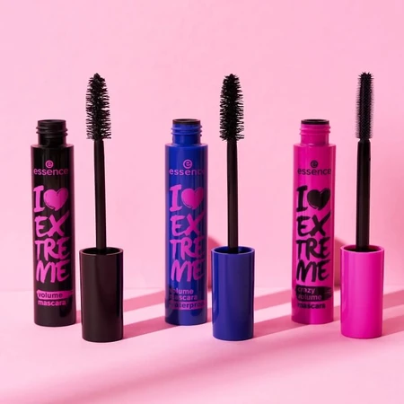 Essence I Love Extreme – Wasserfeste Volumen-Mascara