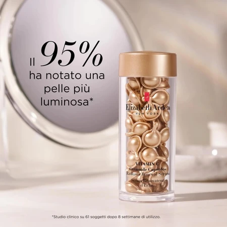 Cápsulas de vitamina C y ceramidas de Elizabeth Arden - Tratamiento antienvejecimiento, 60 cápsulas