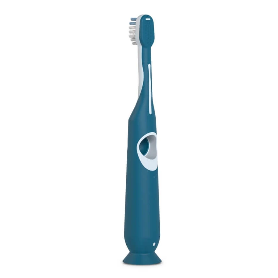 Suavinex - Manual Toothbrush for Kids Ages 2–6, Light Blue