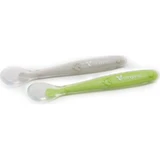 Cangaroo 2 cucchiai in silicone per bimbi di 6m+