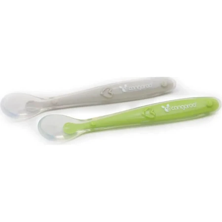 Cangaroo 2 Silicone Spoons for Babies 6m+
