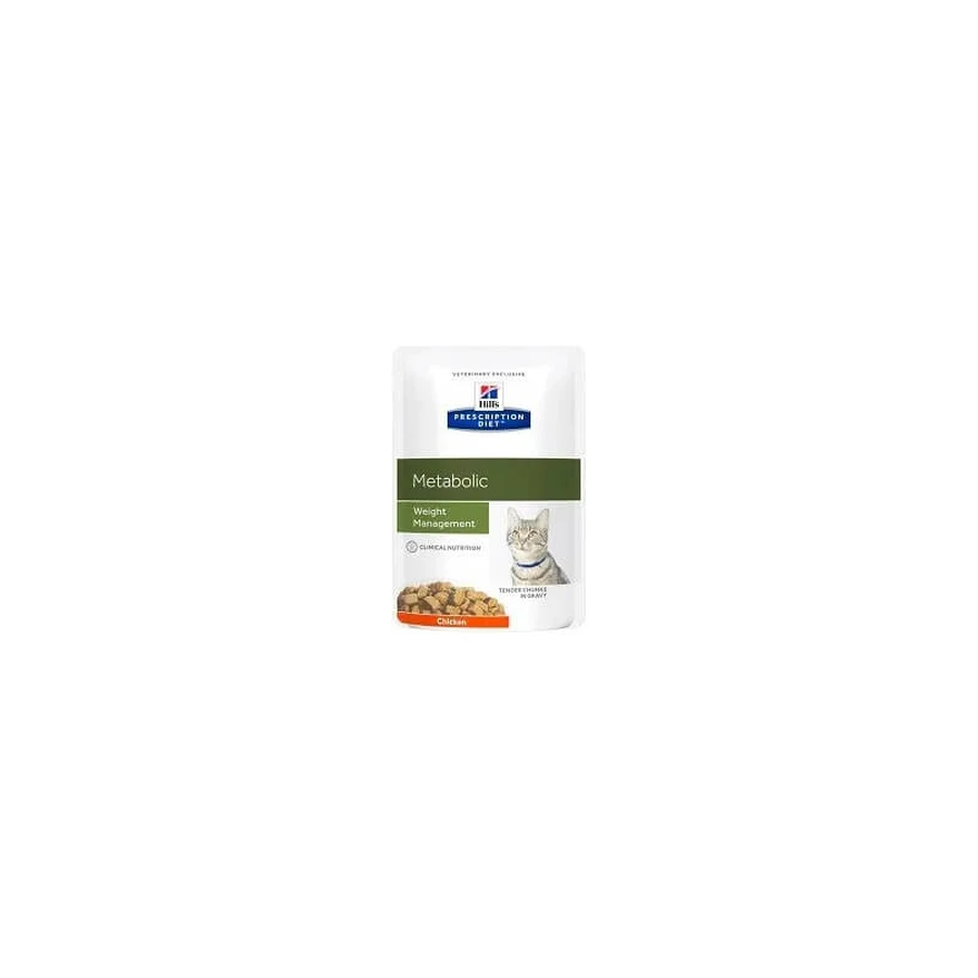 Hill's Prescription Diet Metabolic – Nassfutter für Katzen, 85 g