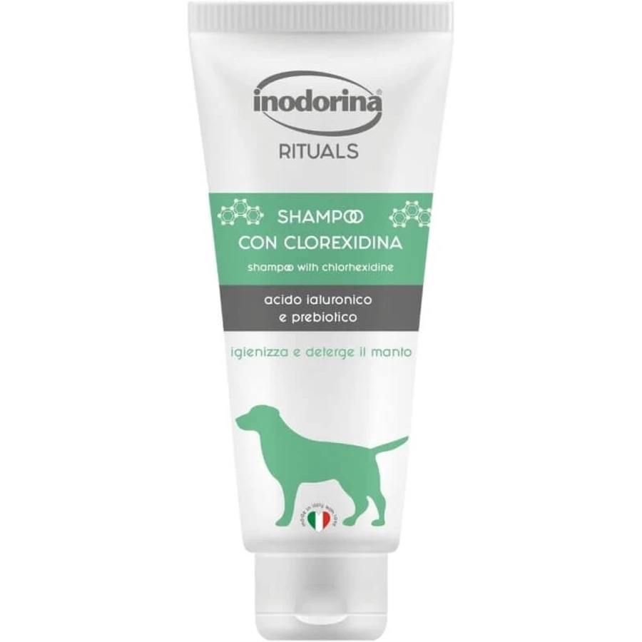 Inodorina beschermende desinfecterende shampoo met chloorhexidine, 250 ml