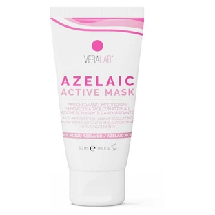 Veralab Azelaic active mask – mască facială purificatoare, anti-imperfecțiuni, cu efect seboregulator, 50 ml