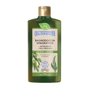 I Provenzali Ligurisches Oliven-Kräuter-Duschgel für empfindliche Haut, 400 ml